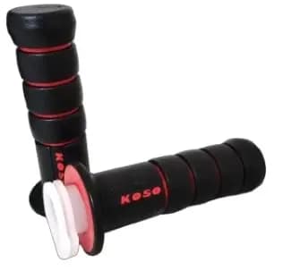 Puño Universal Para Moto Rojo ((koso))