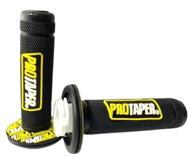 Puño Universal Para Moto Amarillo (protaper)