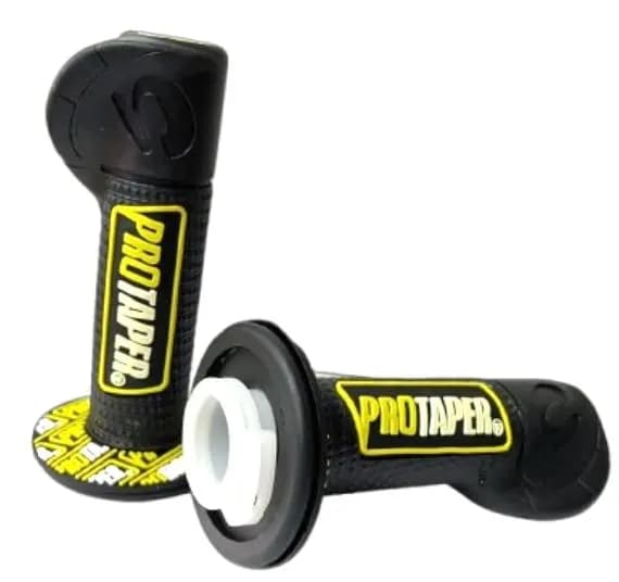 Puño Universal Para Moto C/descan Amarillo (protaper)