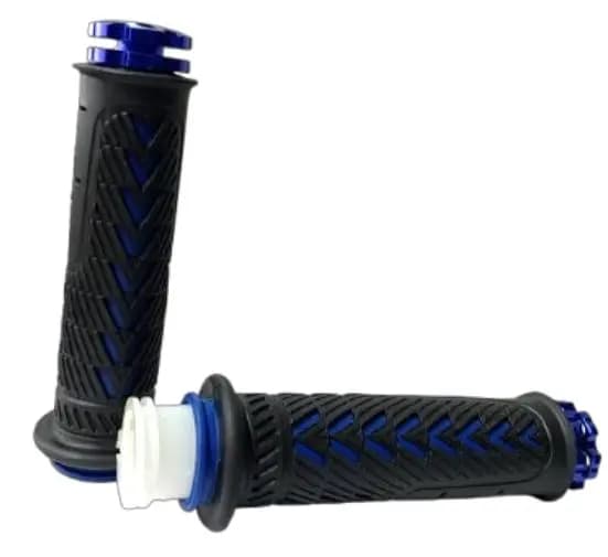 Puño Universal Para Moto Aluminio Azul ((sdtw))
