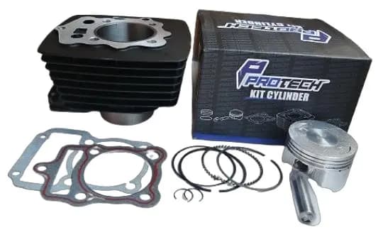 Kit Cilindro CG250 Viela Larga Modificado (65.5MM X 15MM) Varilla (82MMALTURA) Protech
