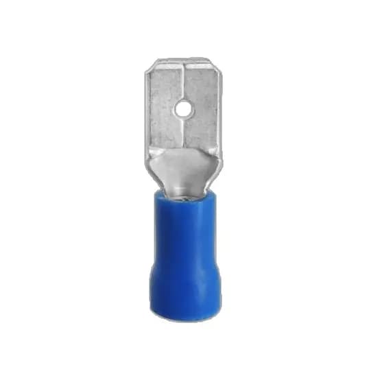 Terminal Macho Plano Azul Pre Aislado 16-14
