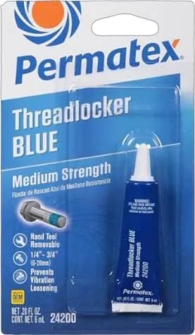 Traba Roscas 242 Azul 6ML Permatex