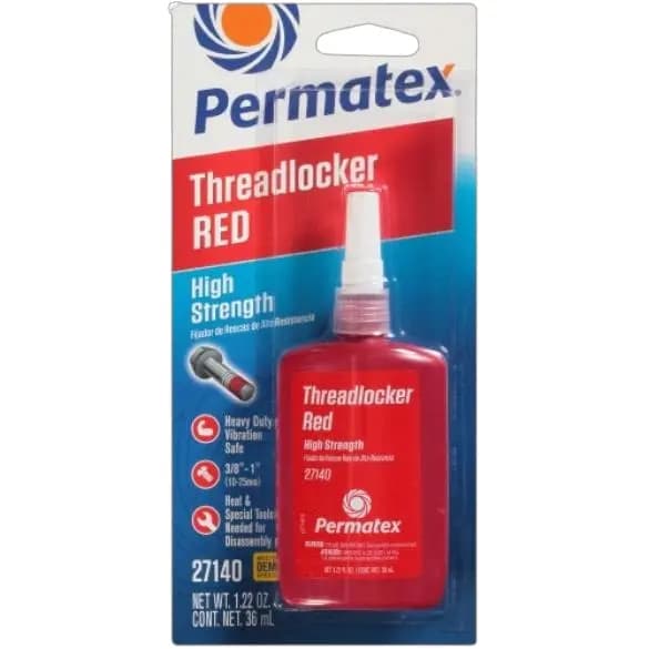 Traba Roscas 271 Rojo 36ML Permatex