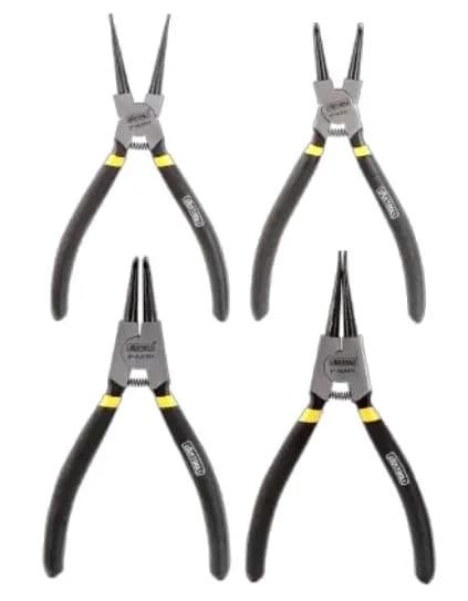 Alicate Seguros 4PCS (snap Ring) 7" ((uyustools))