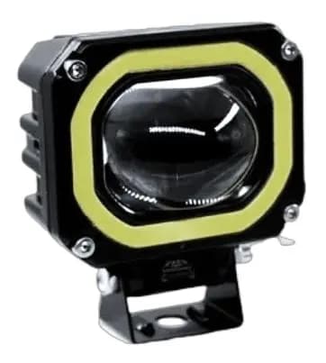 Luz Led Cuadrado Lupa 2" (bl/am) (ojo Angel Bl) Spotlight ((rage))