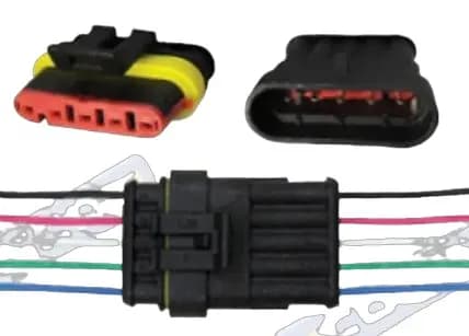 Conector H/m Impermeable 5L 18AWG