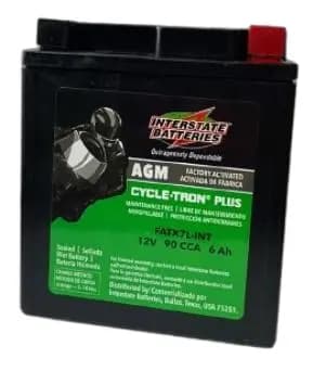 Bateria Agm XT225/ Yara/tornado/cargo (-+) 12V 90CCA 6,3AH Reforzada YTX7L-BS ((interstate))