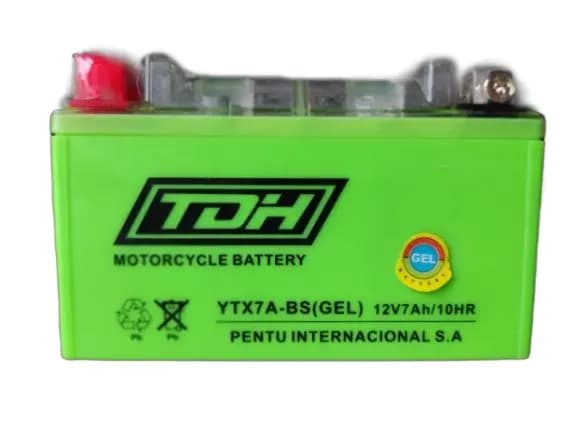 Bateria Gel Scooter Tdh YTX7A-BS