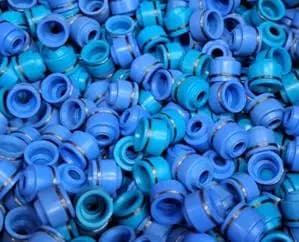 Sello Valvula Moto GN/XR150/HONDA 4.1MM X 7.3MM Azul