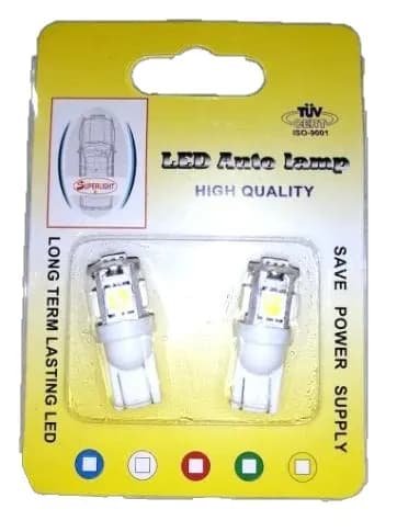 Bombillo Muela Led Blanco 2PCS