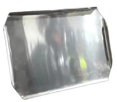 Platina Porta Placa Trasera Grande
