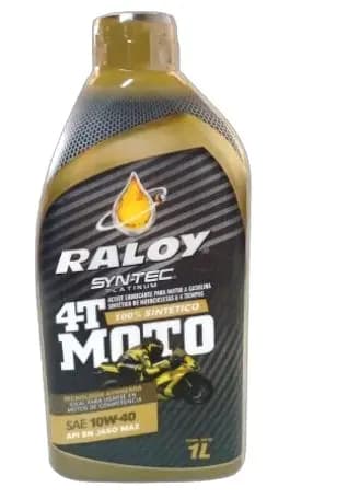 Aceite Syn-tec Platinum Moto 4T Raloy 10W40 Api Sn - 1 L