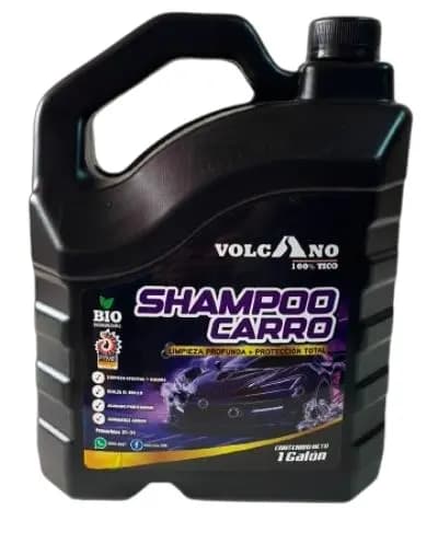 Shampoo Con Cera Galon Volcano