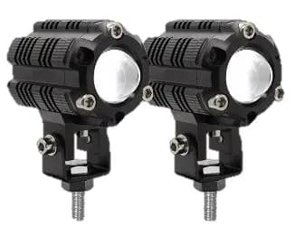 Luz Led Lupa Laser Led 12/24V 18W (blanco/amarillo) Spot (5X7CM) (par)