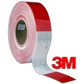 Cinta Reflectiva Rojo Y Blanco 3M 50.8MM X 45.72MTS 06869