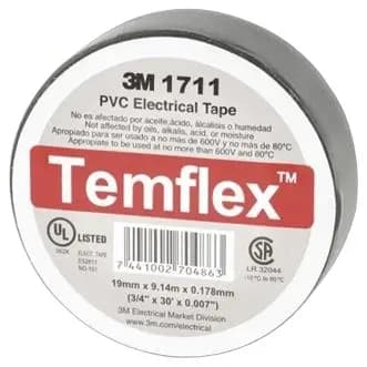 Tape Temflex 19MM X 9.1 Mts 3M 07145